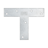 Flachverbinder Verbindungsplatte Holzverbinder - Dekorativ - grau - KT DMX - 1