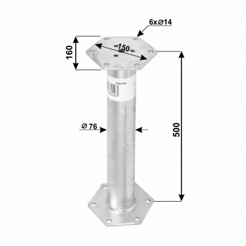 PWM-Sockelerweiterung - PWB DMX - 4