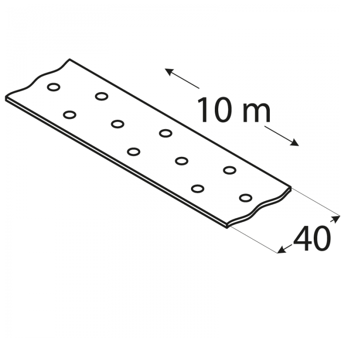 TM 2 - LOCHBAND MONTAGEBAND 40mm DMX - 2