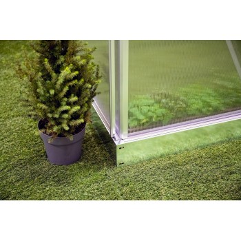 Aluminium Fundamentrahmen für das Viola I Gewächshaus Grindi - 4