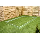 Aluminium Fundamentrahmen für das Viola I Gewächshaus Grindi - 3