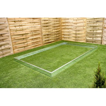 Aluminium Fundamentrahmen für das Viola II Gewächshaus Grindi - 3