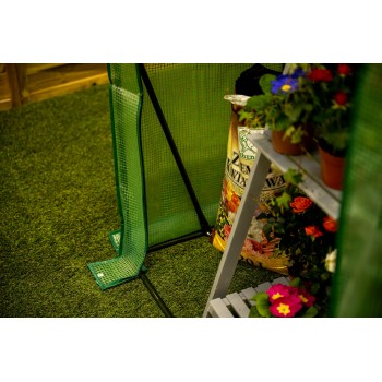 Tomaten Foliengewächshaus Treibhaus Pflanzenhaus - 100x50x170 - Aster IV Grindi - 8