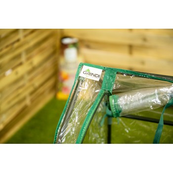 Tomaten Foliengewächshaus Treibhaus Pflanzenhaus - 124x42x92 - Aster V Grindi - 3