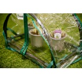 Mini Foliengewächshaus Treibhaus Pflanzenhaus - auf dem Balkon - Lotus I 43x27x31 Grindi - 3