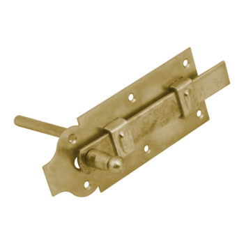 Schlossriegel mit flachem Riegel und einfachem Durchgang 160x65 mm - WP DMX - 2