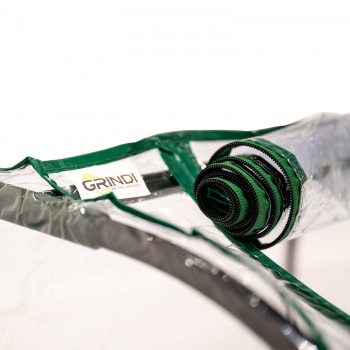 Mini Foliengewächshaus Treibhaus Pflanzenhaus - auf dem Balkon 130x60x50 Grindi - 6