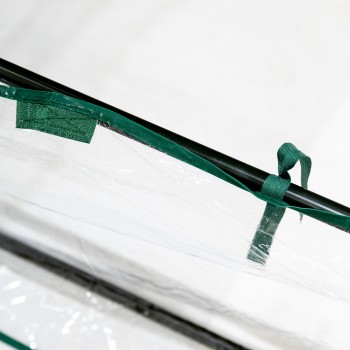 Mini Foliengewächshaus Treibhaus Pflanzenhaus - auf dem Balkon 130x60x50 Grindi - 7