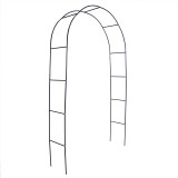 Gartenbogen, Blumenpergola 140x38x240 - Rosa I Grindi - 1