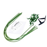 Mini Foliengewächshaus Treibhaus Pflanzenhaus Gartentunnel - Agnes I 300X60 Grindi - 6