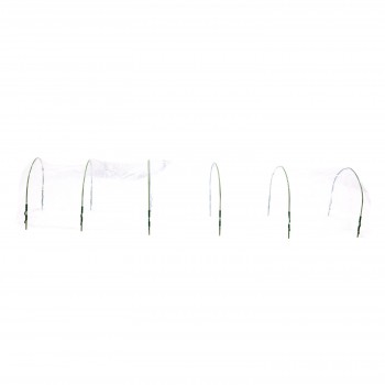 Mini Foliengewächshaus Treibhaus Pflanzenhaus Gartentunnel - Agnes I 300X60 Grindi - 3