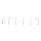 Mini Foliengewächshaus Treibhaus Pflanzenhaus Gartentunnel - Agnes I 300X60 Grindi - 3