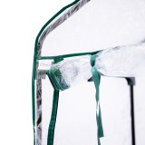 Foliengewächshaus Treibhaus Pflanzenhaus mit Regal - 70x50x158 Grindi - 10