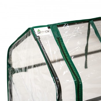 Tomaten Foliengewächshaus Treibhaus Pflanzenhaus - 124x42x92 - Aster V Grindi - 9