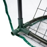 Mini Foliengewächshaus Treibhaus Pflanzenhaus - auf dem Balkon - Lotus I 43x27x31 Grindi - 7