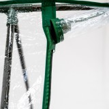 Foliengewächshaus Treibhaus Pflanzenhaus - für Blumen 270x92x92 Grindi - 8