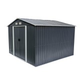 Gerätehaus Geräteschuppen Gartenhaus aus Metall - Sorbus IV - 303x301x214 Grindi - 1