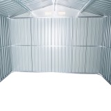 Gerätehaus Geräteschuppen Gartenhaus aus Metall - Sorbus IV - 303x301x214 Grindi - 4