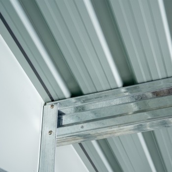 Gerätehaus Geräteschuppen Gartenhaus aus Metall - Sorbus IV - 303x301x214 Grindi - 5