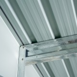 Gerätehaus Geräteschuppen Gartenhaus aus Metall - Sorbus IV - 303x301x214 Grindi - 5