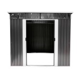 Gerätehaus Geräteschuppen Gartenhaus aus Metall - Ribes III - 279x238x202 Grindi - 2