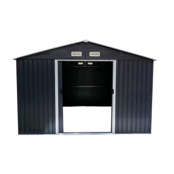 Gerätehaus Geräteschuppen Gartenhaus aus Metall - Sorbus V - 367x322x217 Grindi - 3