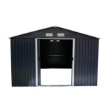 Gerätehaus Geräteschuppen Gartenhaus aus Metall - Sorbus V - 367x322x217 Grindi - 3