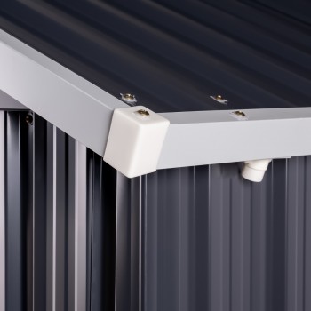 Gerätehaus Geräteschuppen Gartenhaus aus Metall - Ulmus I - 173x235x225 Grindi - 3