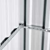 Gerätehaus Geräteschuppen Gartenhaus aus Metall - Ulmus I - 173x235x225 Grindi - 7