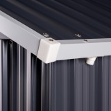 Gerätehaus Geräteschuppen Gartenhaus aus Metall - Ulmus II - 260x278x234 Grindi - 11