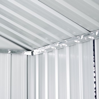 Gerätehaus Geräteschuppen Gartenhaus aus Metall - Ulmus II - 260x278x234 Grindi - 5