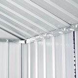 Gerätehaus Geräteschuppen Gartenhaus aus Metall - Ulmus II - 260x278x234 Grindi - 5