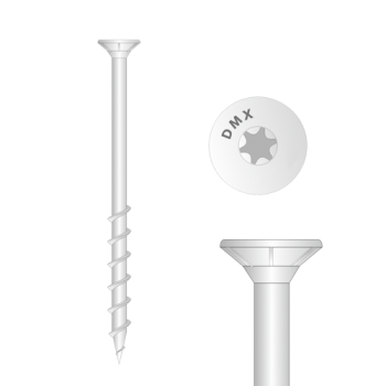 Porenbetonschraube mit flachem Kopf - GS DMX - 3