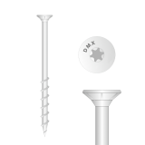 Porenbetonschraube mit flachem Kopf - GS DMX - 7
