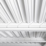 Garten Pergola Pavillon Terrassendach mit aufklappbarem Dach Weiß - Kea II 3x4m Grindi - 10