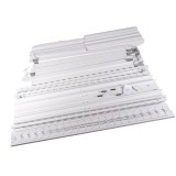 Garten Pergola Pavillon Terrassendach mit aufklappbarem Dach weiss - Kea VI 4x4m Grindi - 13