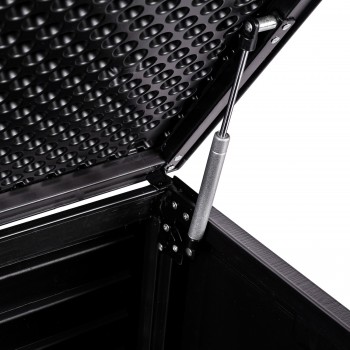 Gartenbox Kissenbox Auflagenbox - Larus 390 Liter - Schwarz Grindi - 4