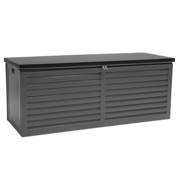 Gartenbox Kissenbox Auflagenbox - Larus 390 Liter - Dunkelgrau Grindi - 1