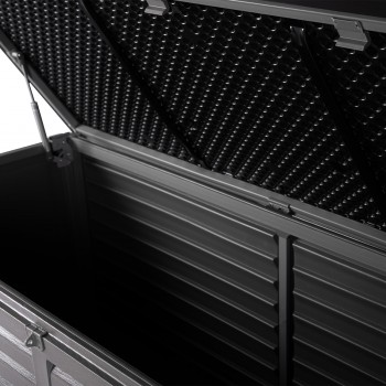 Gartenbox Kissenbox Auflagenbox - Larus 390 Liter - Dunkelgrau Grindi - 6