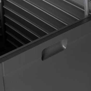 Gartenbox Kissenbox Auflagenbox - Larus 390 Liter - Dunkelgrau Grindi - 7