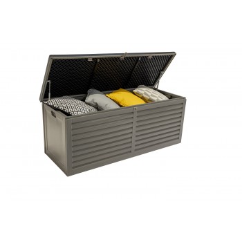 Gartenbox Kissenbox Auflagenbox - Larus 390 Liter - Dunkelgrau Grindi - 9