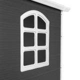 Gartengeräteschuppen - Kunststoff - BELLIS II - 242x192x239 Grindi - 6