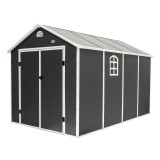 Gartengeräteschuppen - Kunststoff - BELLIS III - 242x368x239 Grindi - 1