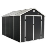 Gartengeräteschuppen - Kunststoff - BELLIS III - 242x368x239 Grindi - 11