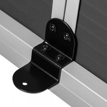 Gartengeräteschuppen - Kunststoff - BELLIS III - 242x368x239 Grindi - 13