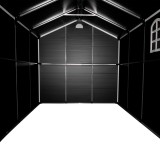 Gartengeräteschuppen - Kunststoff - BELLIS III - 242x368x239 Grindi - 9