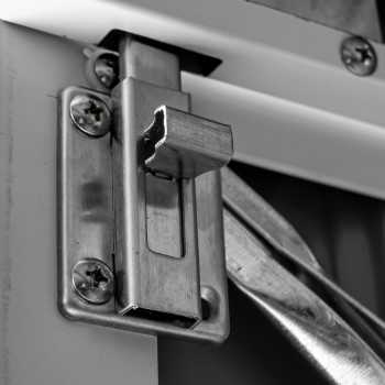 Gartenschrank, Gartenaufbewahrung, Metall - Grau - 173x101x131 - PHLOX Grindi - 11