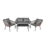 Gartenmöbel Set dunkelbeige - Paga I Grindi - 1