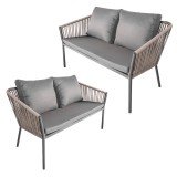 Gartenmöbel Set dunkelbeige - Paga I Grindi - 5