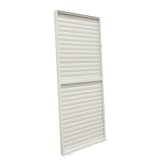 Lamellenwandpaneel für Pergola Kea  - Weiss Grindi - 2